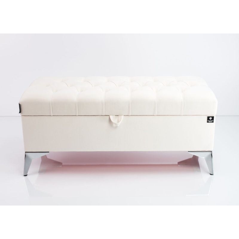 Tufted Storage Bench